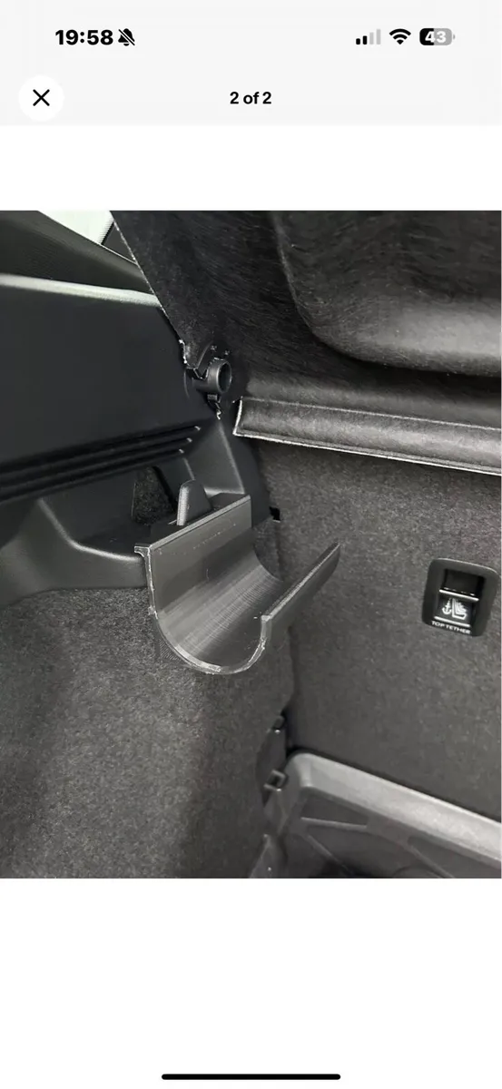 ID4 / ID3 / ID5 / Cupra Born EV Cable Holder - Image 2