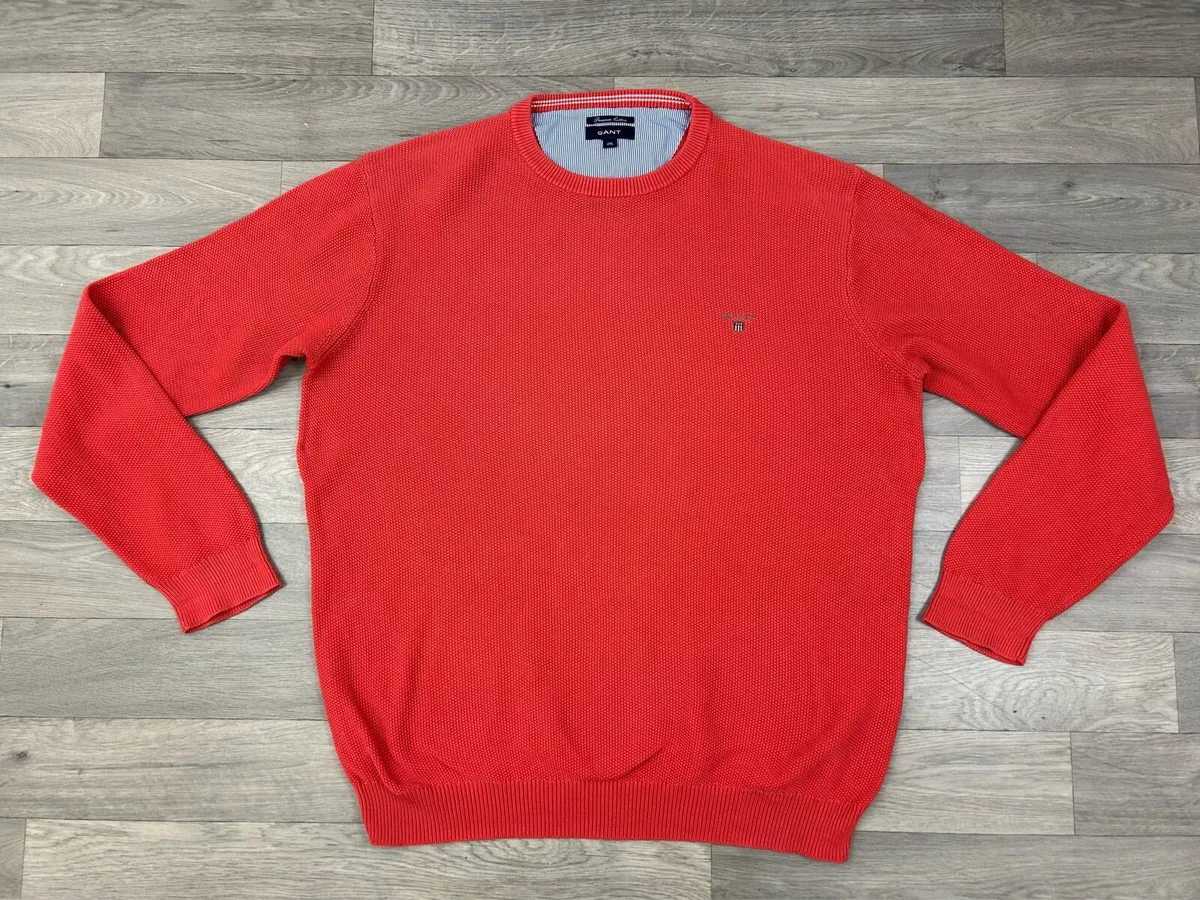 Gant Premium Cotton Jumper Mens XXL - Image 1