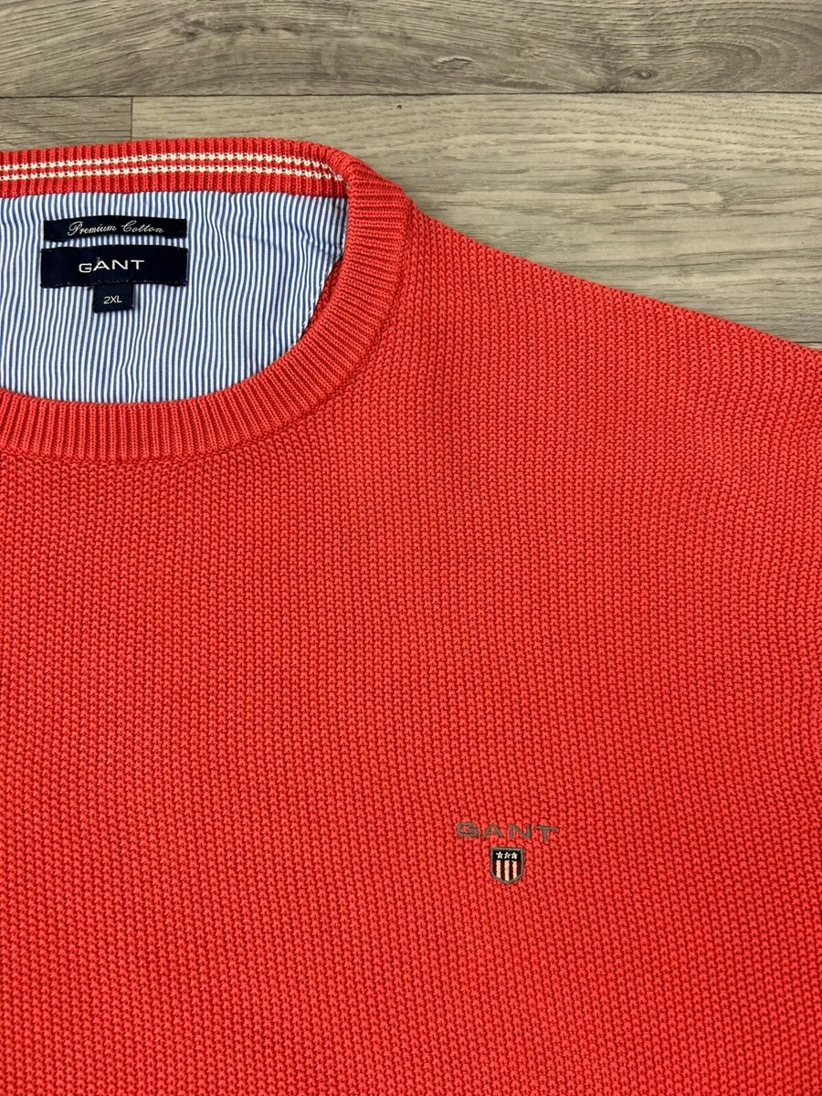 Gant Premium Cotton Jumper Mens XXL - Image 3