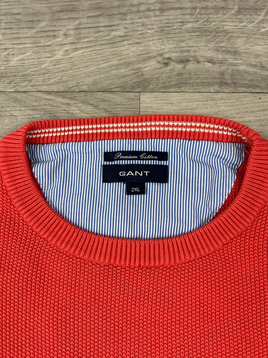 Gant Premium Cotton Jumper Mens XXL - Image 4