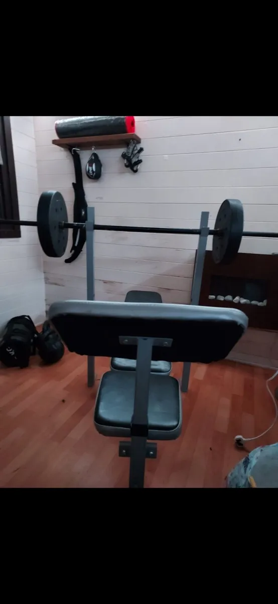 Weights and bench - Image 1