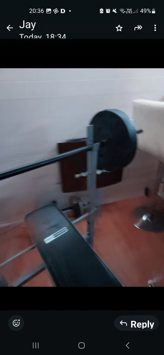 Weights and bench - Image 2