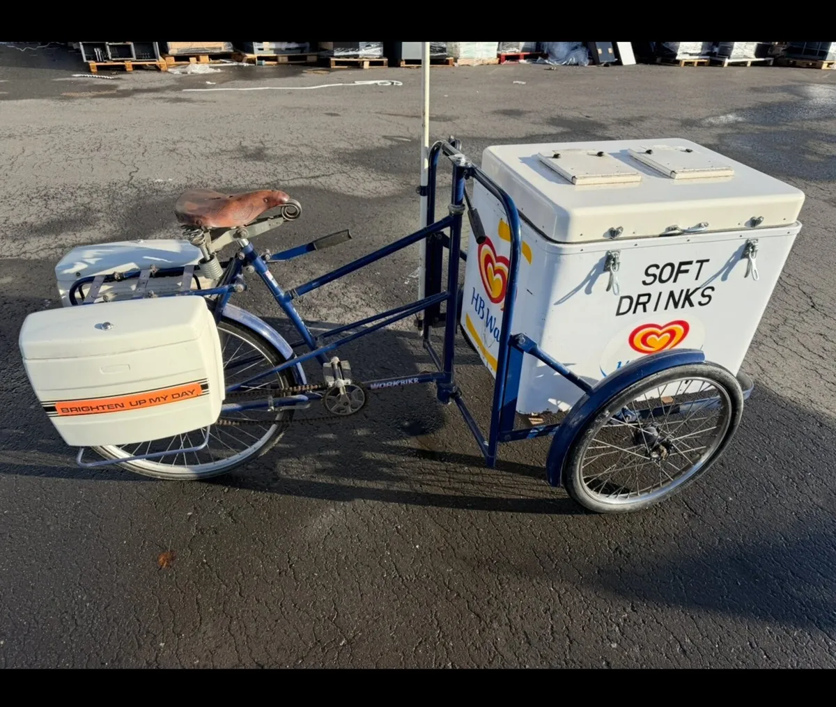 Pashley  Ice cream work Bike c/w; cooling box - Image 2