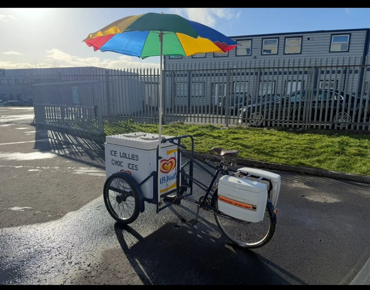 Pashley  Ice cream work Bike c/w; cooling box - Image 1