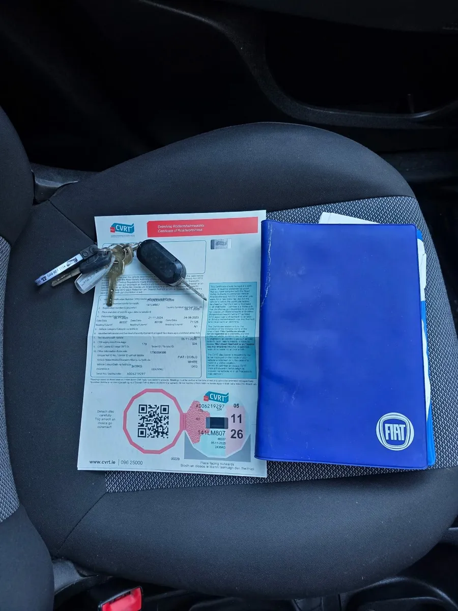 2014 FIAT DOBLO MAXI 1.6-D NEW CVRT 11/26 - Image 3