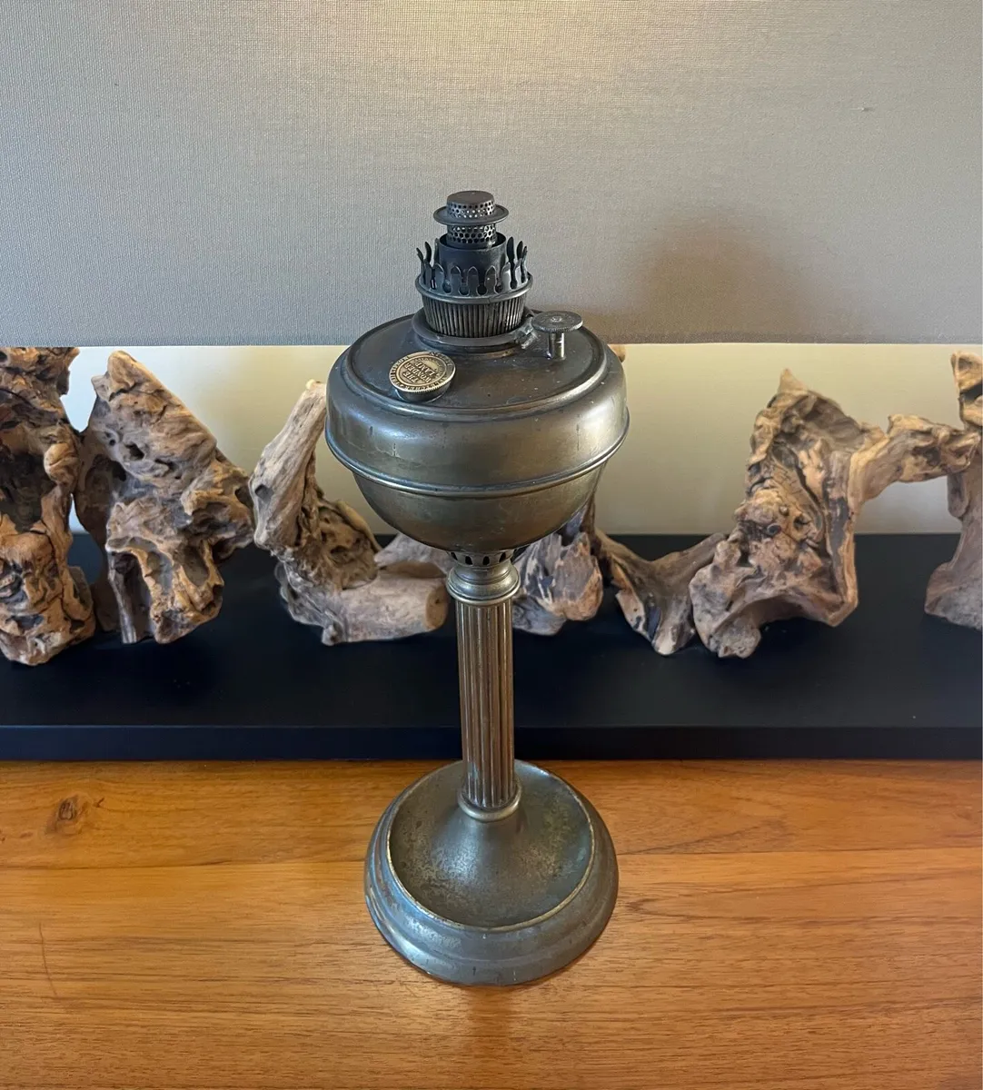 Antique Fletcher & Phillipson Dublin Oil Lamp - Image 1