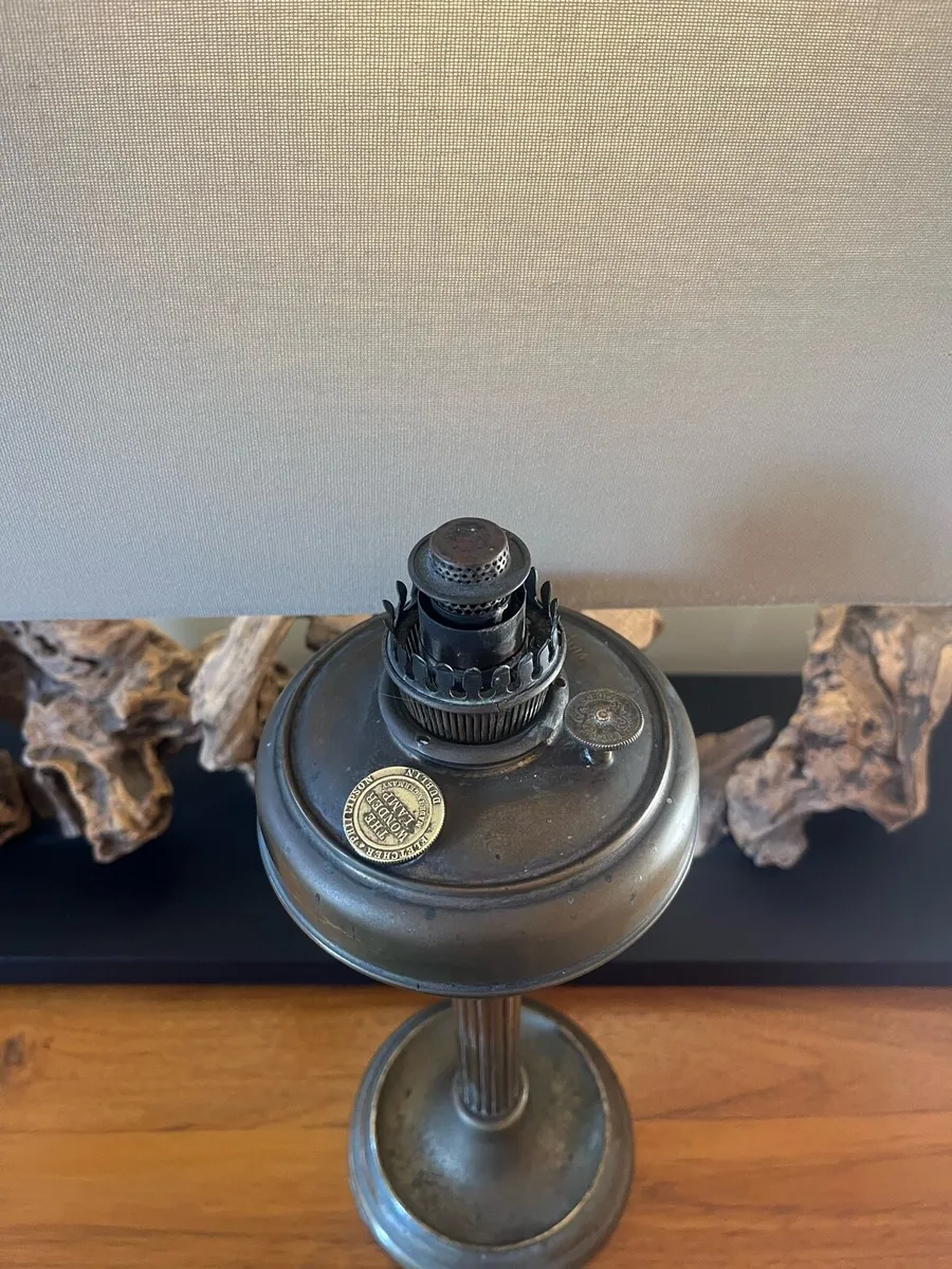 Antique Fletcher & Phillipson Dublin Oil Lamp - Image 2