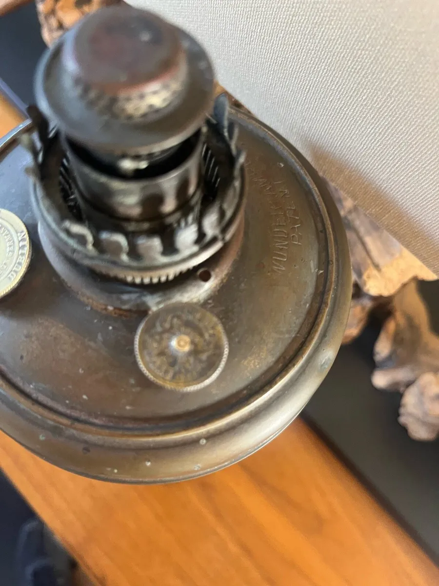 Antique Fletcher & Phillipson Dublin Oil Lamp - Image 4