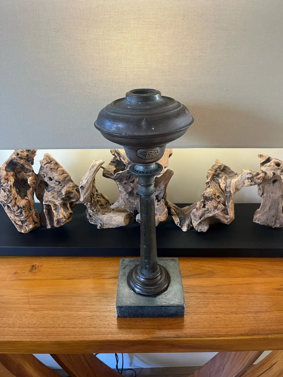 Antique Archer & Warner Philadelphia Oil Lamp - Image 1