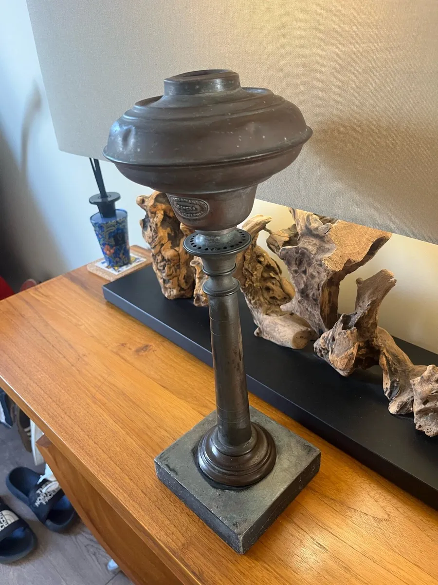 Antique Archer & Warner Philadelphia Oil Lamp - Image 4