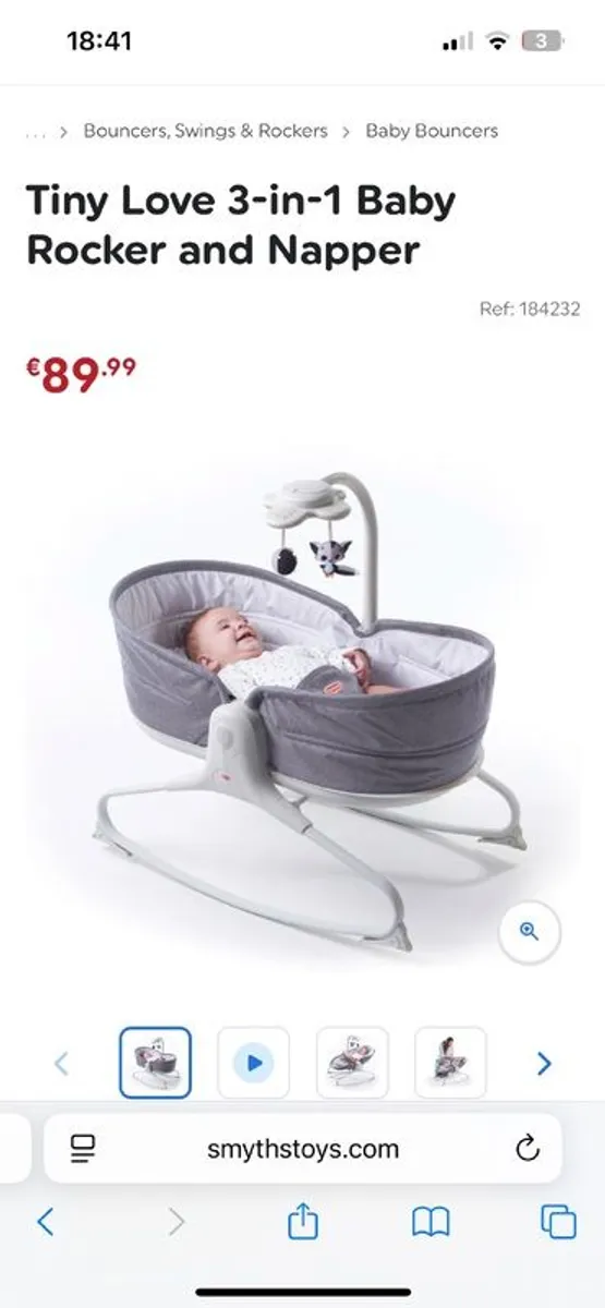 For sale Baby bouncer It is available