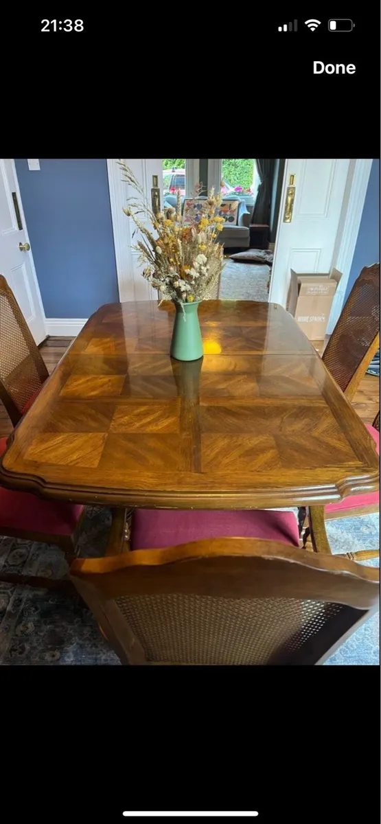 Dining Table and 6 Chairs - Image 2