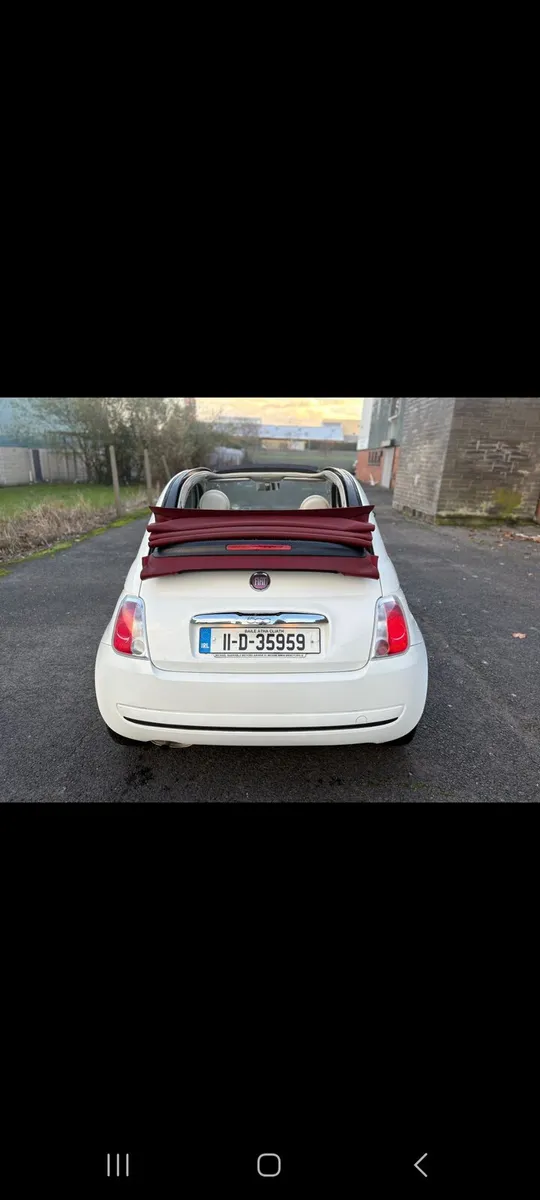 Fiat 500 convertible - Image 3