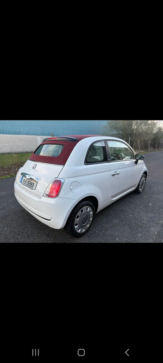 Fiat 500 convertible - Image 1