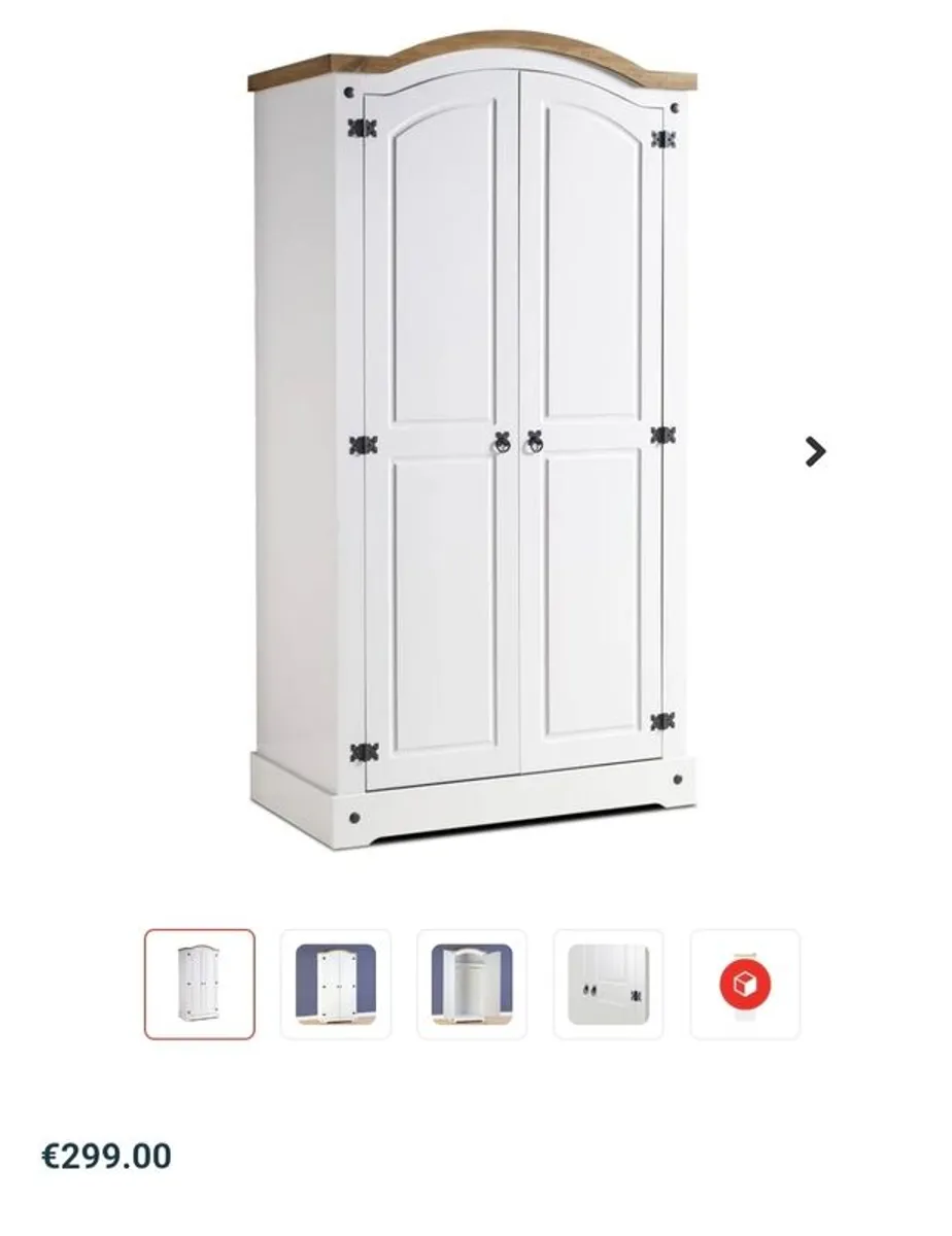 White wardrobe - Image 1