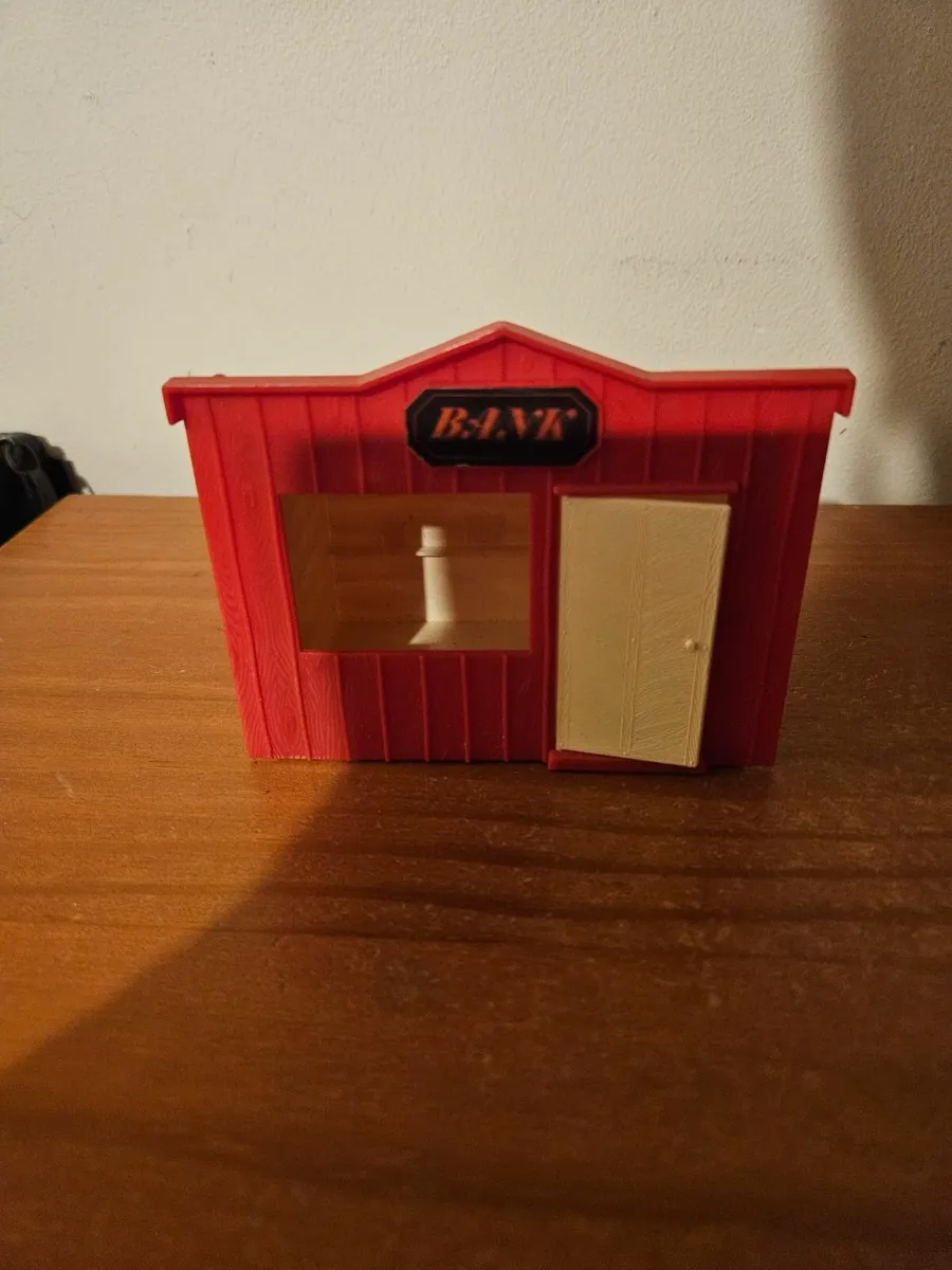 Britains Timpo Wild West Bank - Image 3