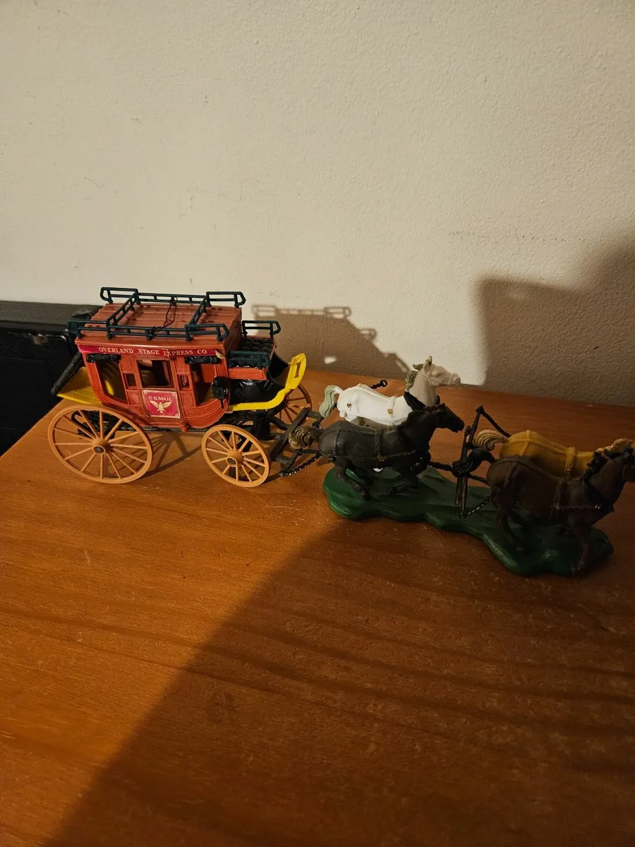 Vintage Britains 1970's Wild West Stagecoach - Image 4