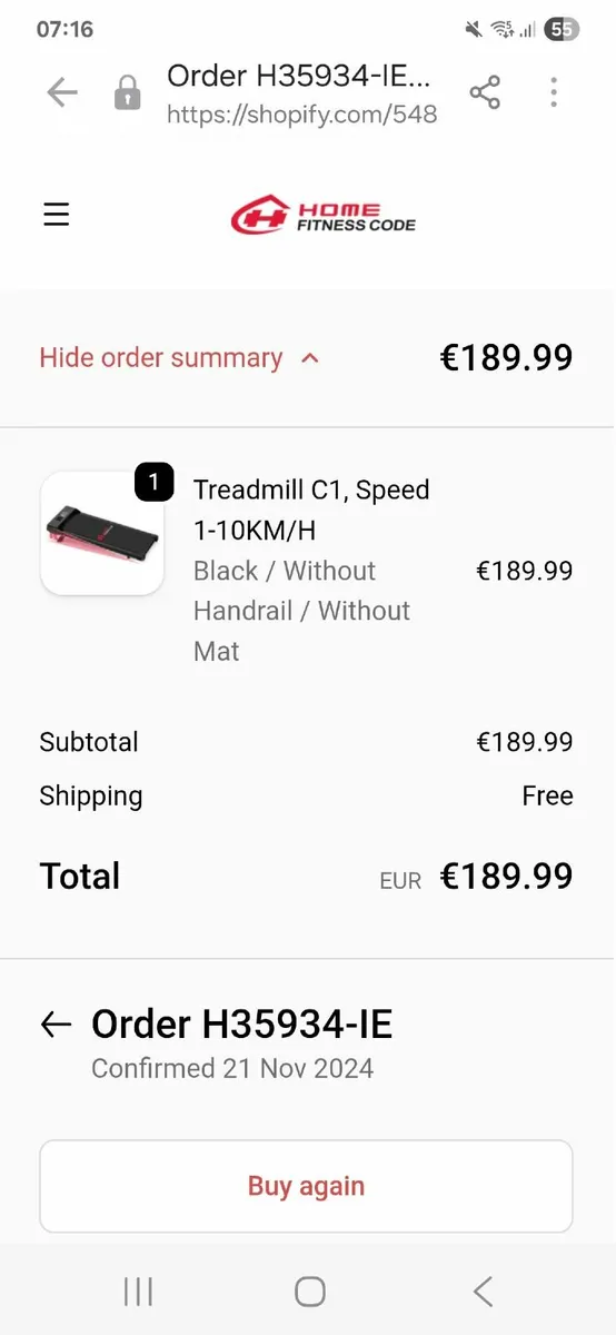 Treadmill / Walking Pad - Image 2