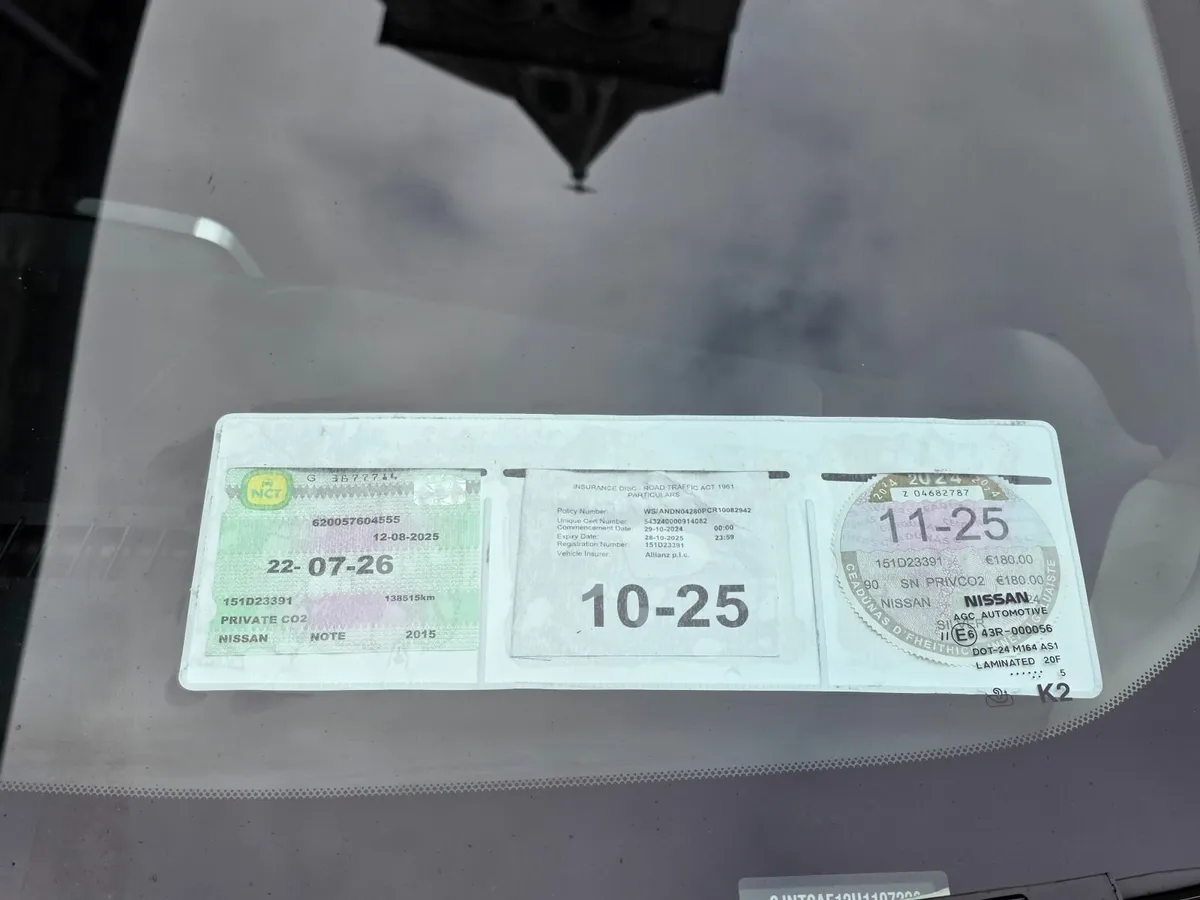 2015 NISSAN NOTE 1.5 DCI LOW MILEAGE - Image 4