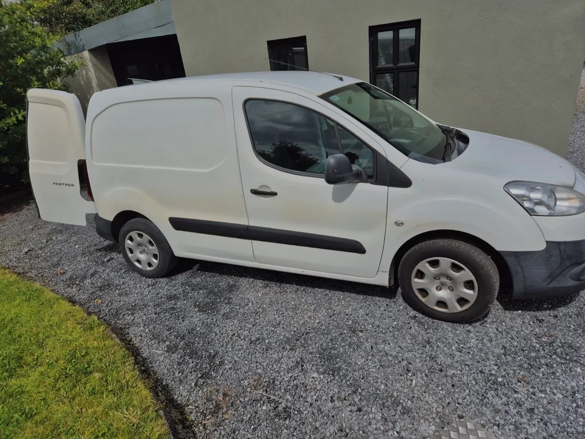 White Peugeot Van - Image 2