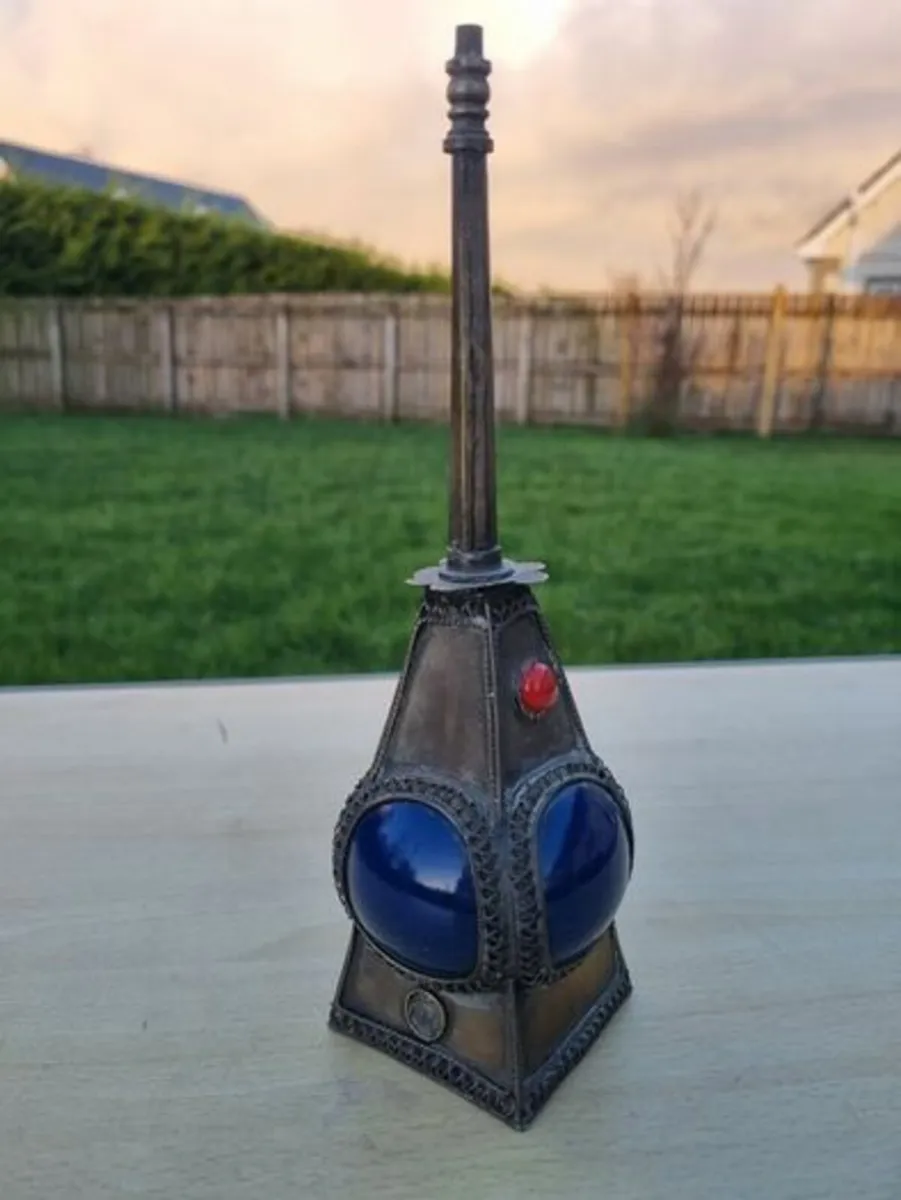 Beautiful Handmade Moroccan Vintage Perfume Bottle - Image 2