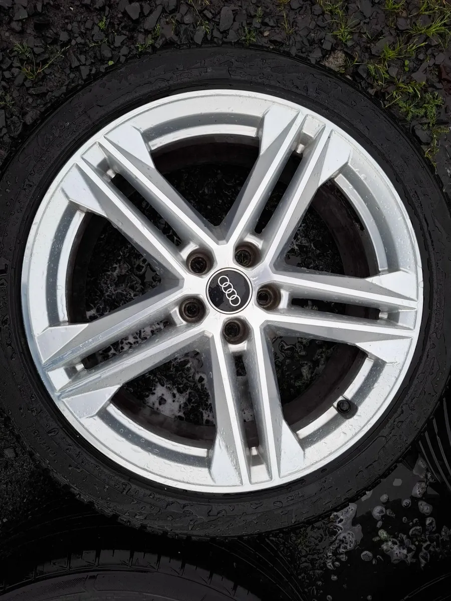 19" Genuine Audi S Line Alloys with tyres - Image 2