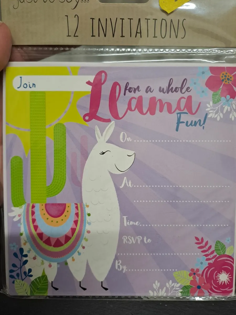 Party invitations Llama - Image 3