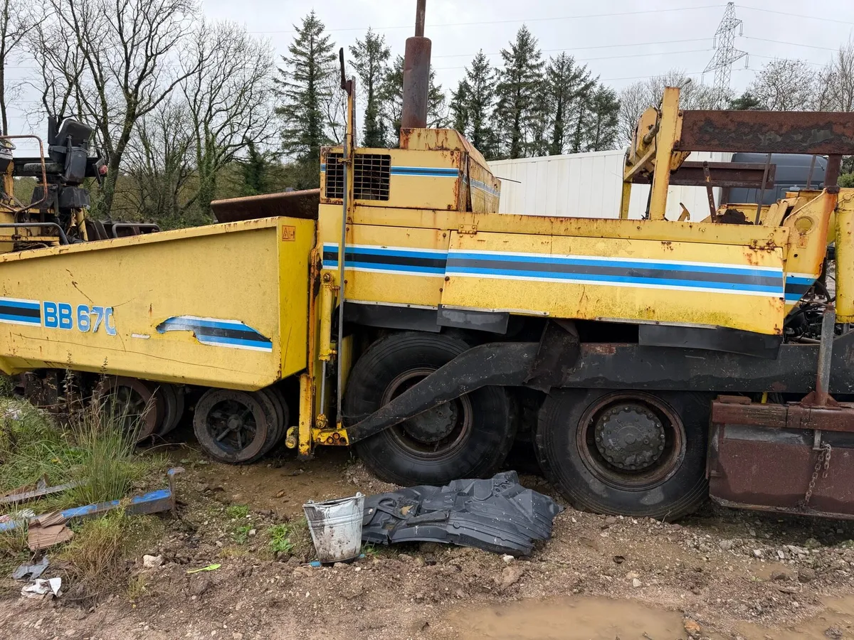 Asphalt Pavers Bitelli Vogele for Export Sales - Image 2