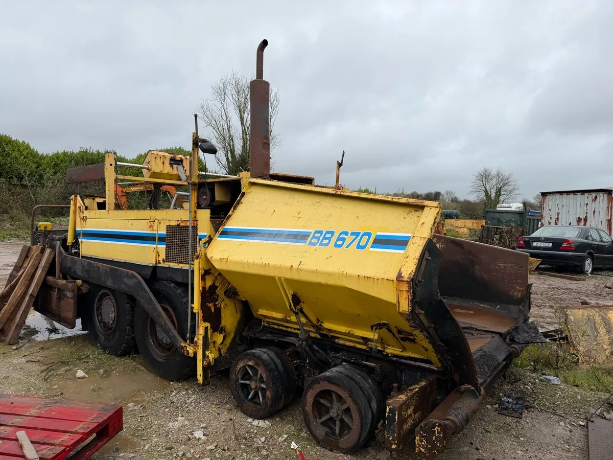 Asphalt Pavers Bitelli Vogele for Export Sales - Image 4