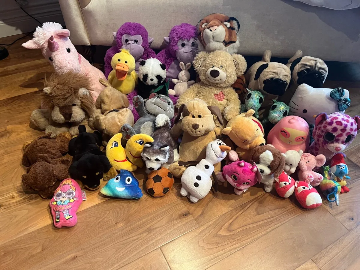 Large selection soft toys - Image 3