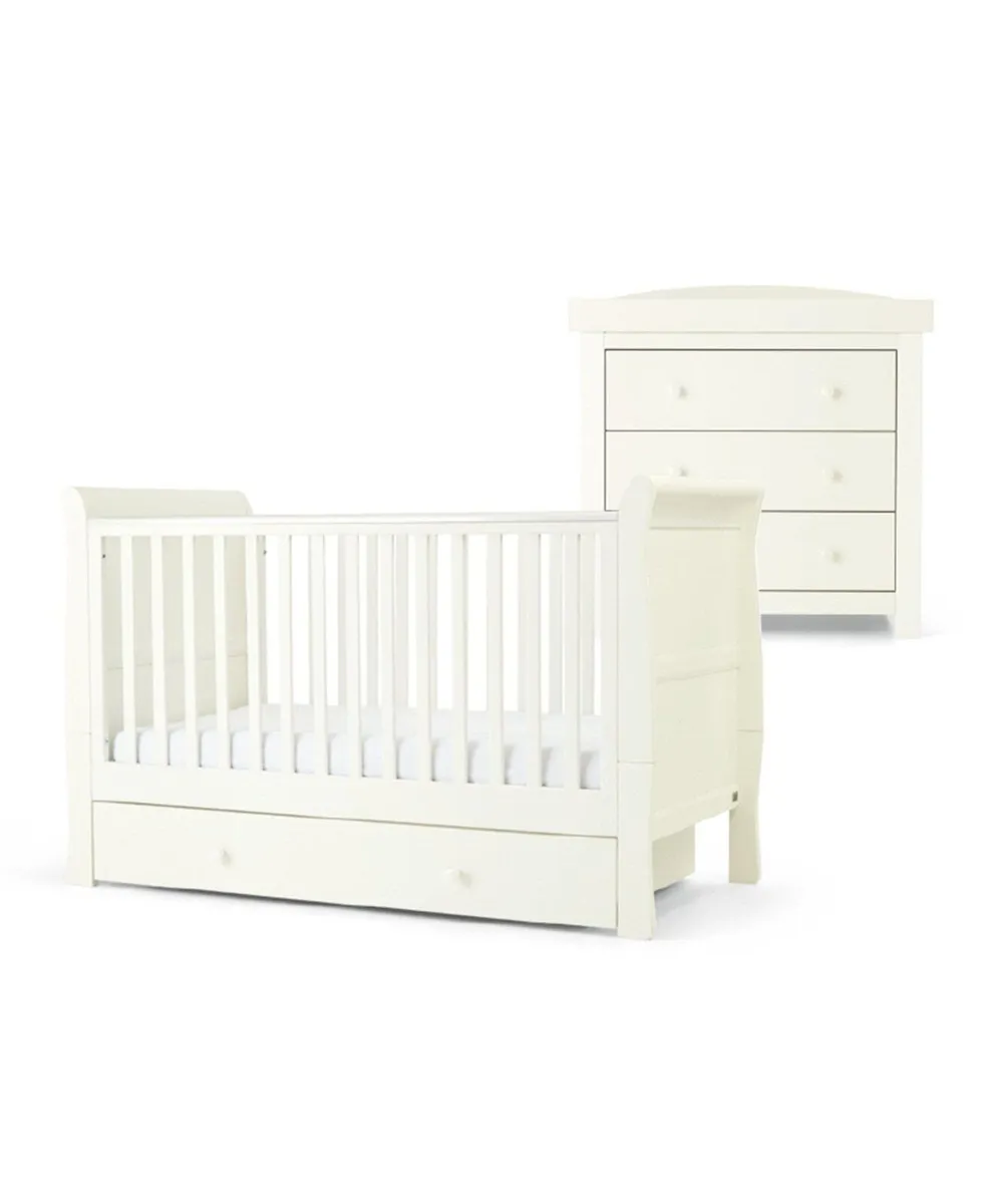 Mia Cot bed & free chest of drawers (matching) - Image 4