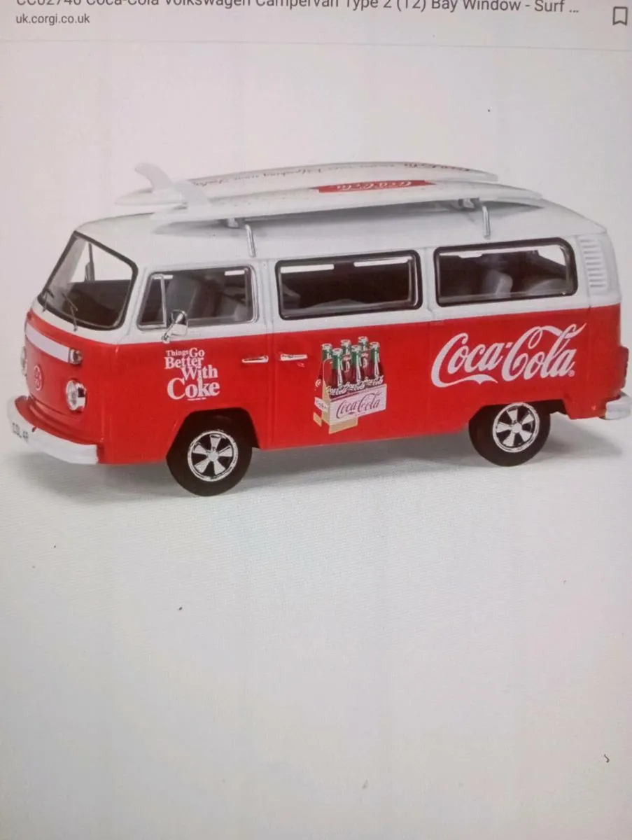 COCA COLA VOLKSWAGEN CAMPERVAN - Image 3