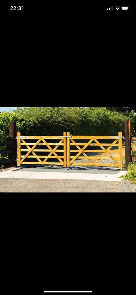 Wanted Timber farm gates