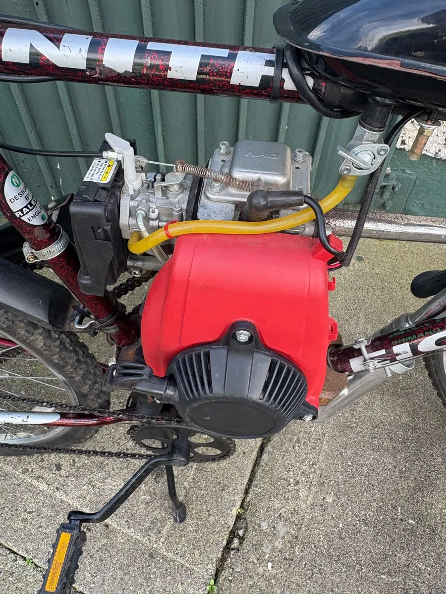 bicycle bike with engine (Rare 4 Stroke ) - Image 2