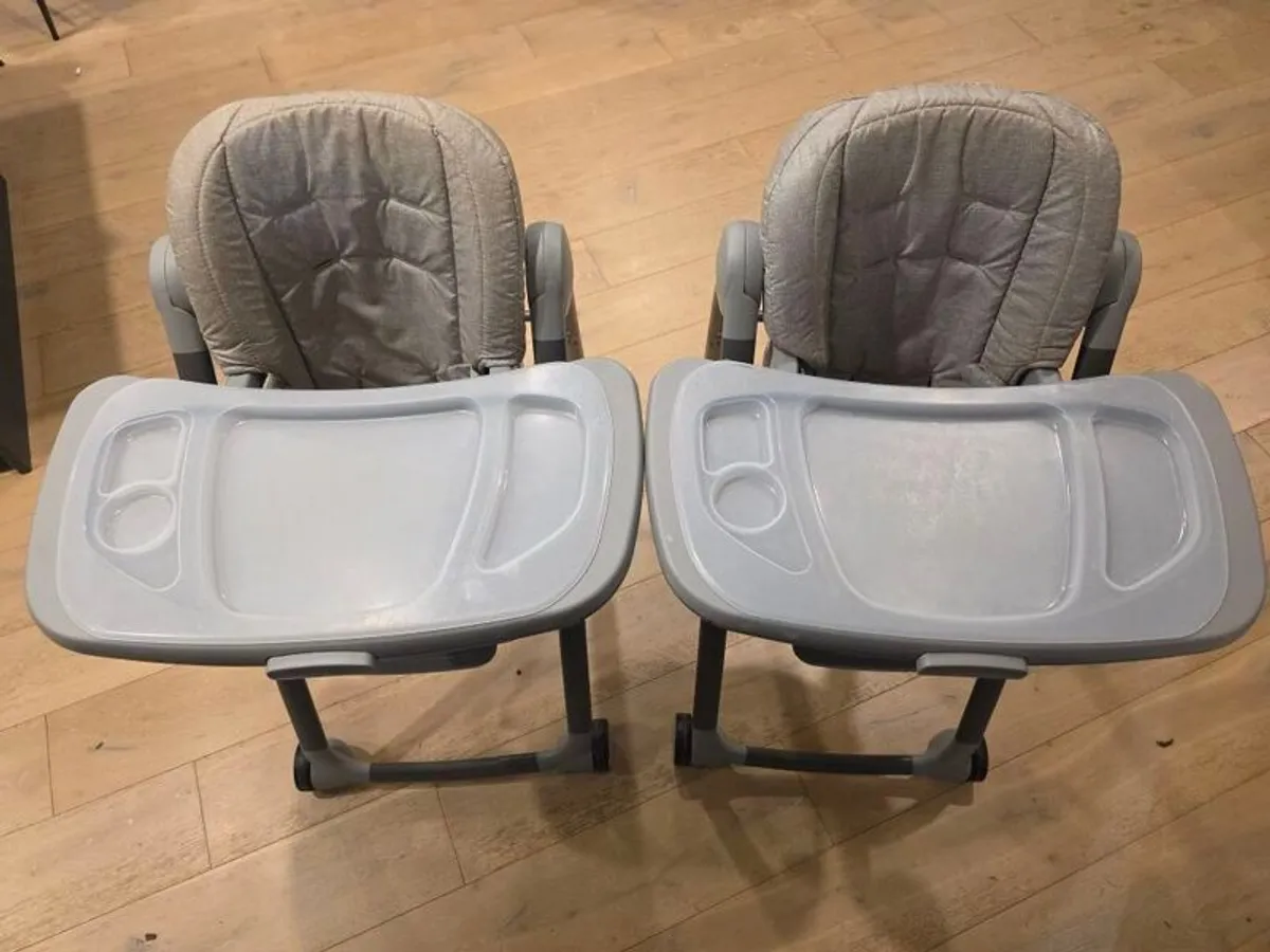 2 x Highchair - Image 2
