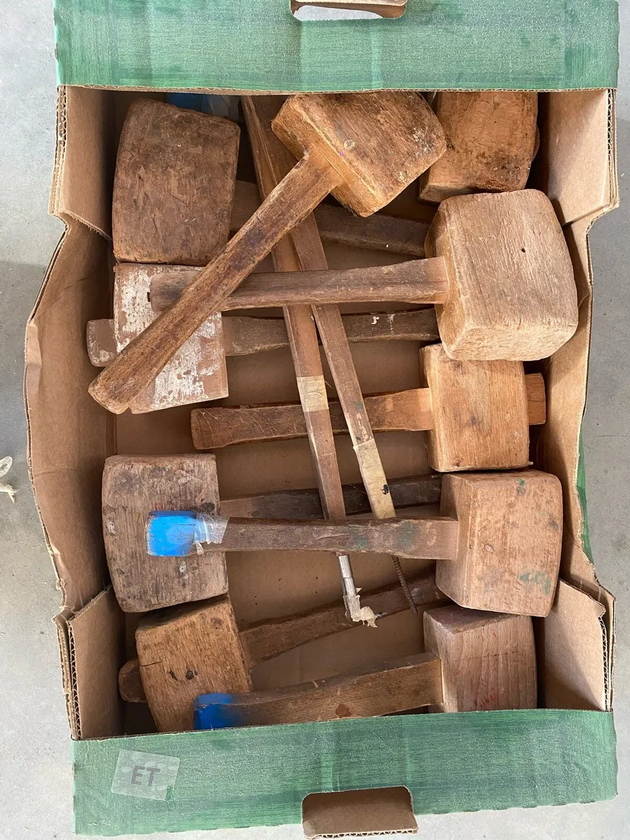 Wood workers wooden mallets