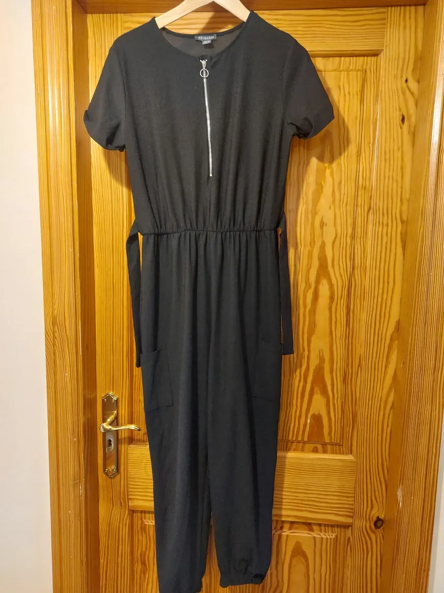 Girls Black Jumpsuit - Image 3