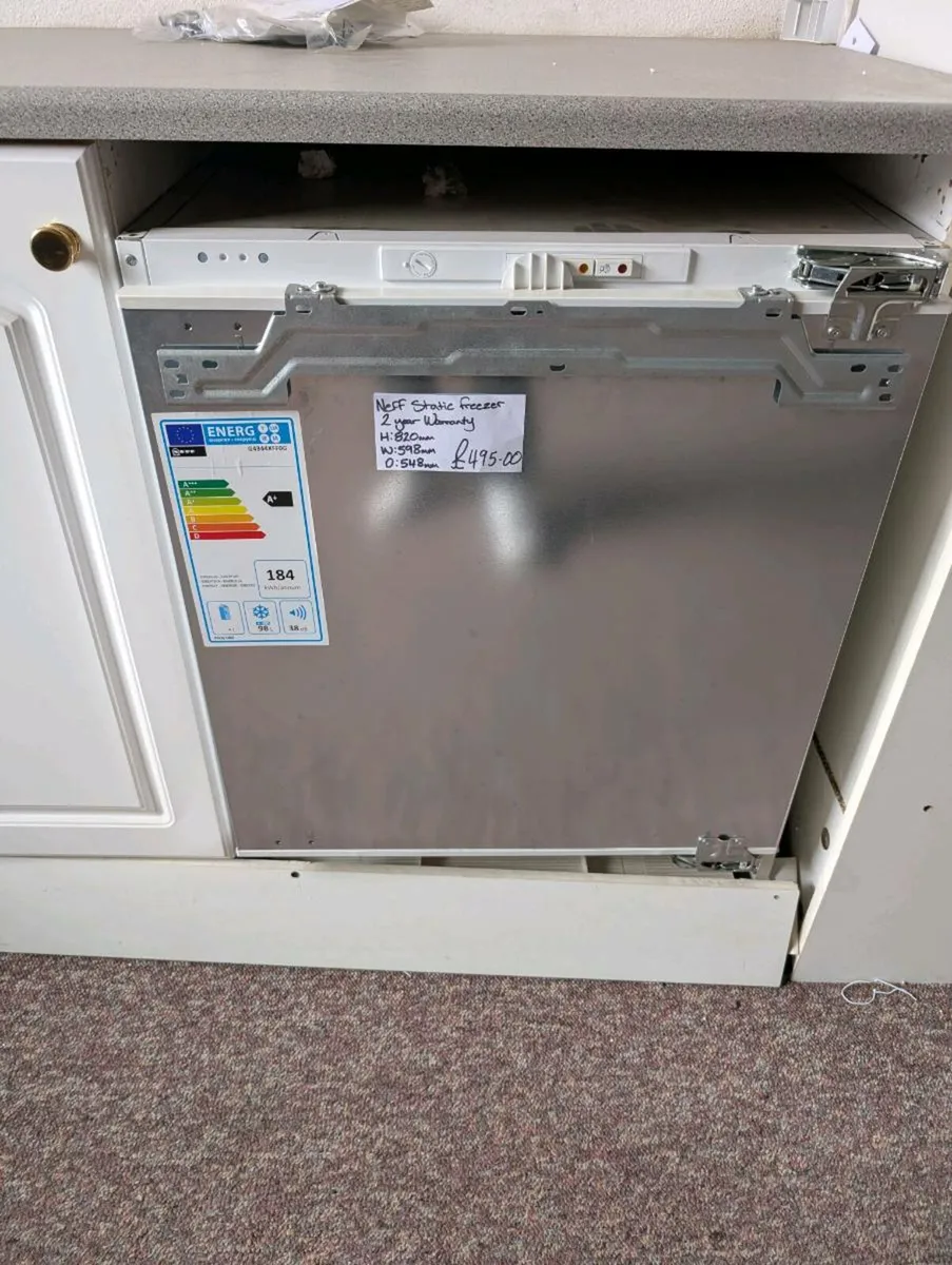 Neff built in under counter freezer - Image 1