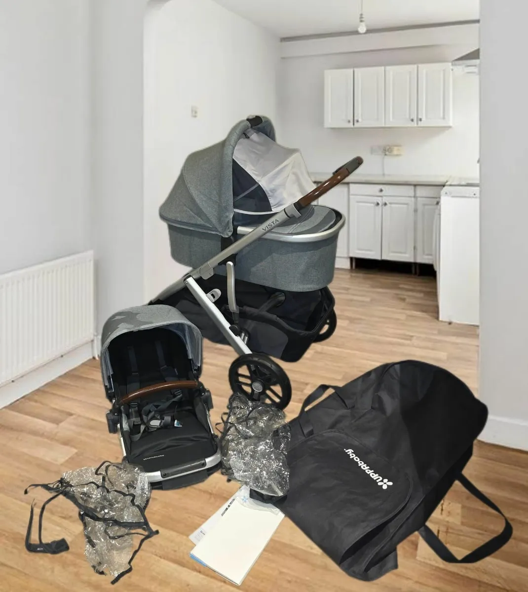 Uppababy Vista V2 pram, stroller buggy - Image 1