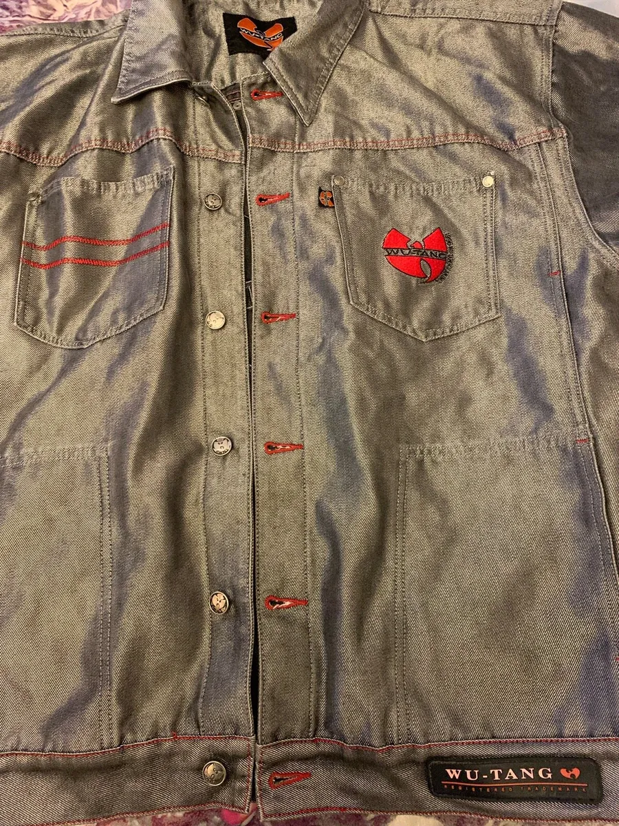 Wu tang jeans jacket vintage 2xl - Image 2