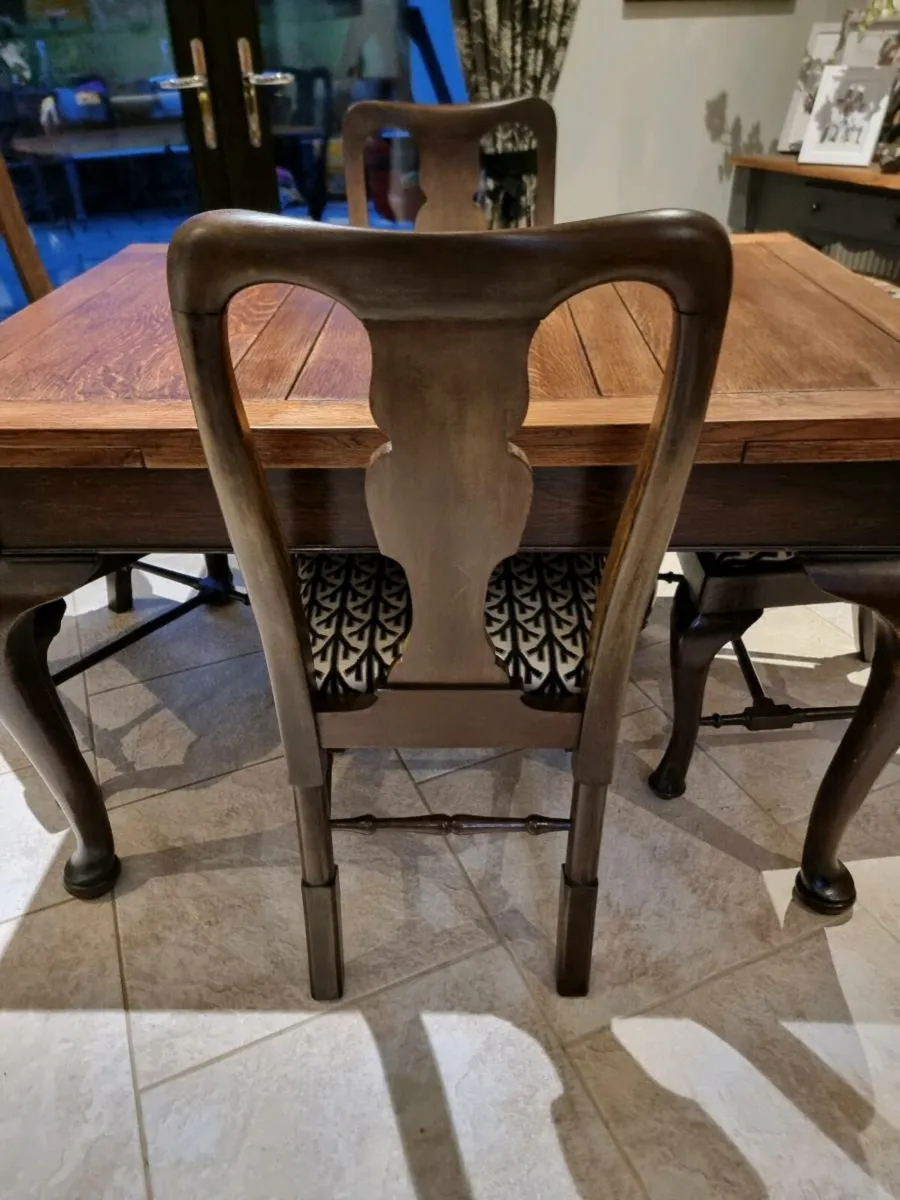 Fabulous Extendable Table, 4 Chairs & Bench €1,200 - Image 3