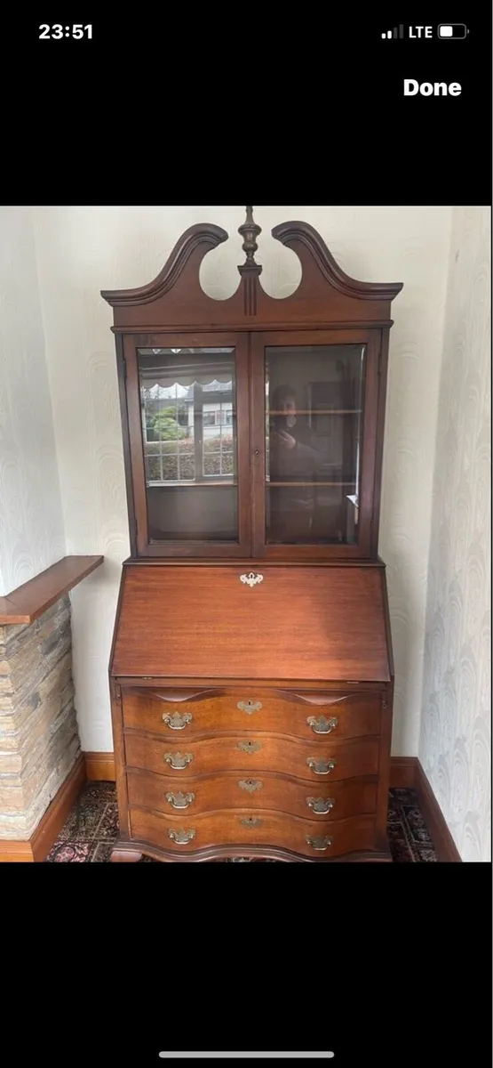 Antique writing bureau - Image 2
