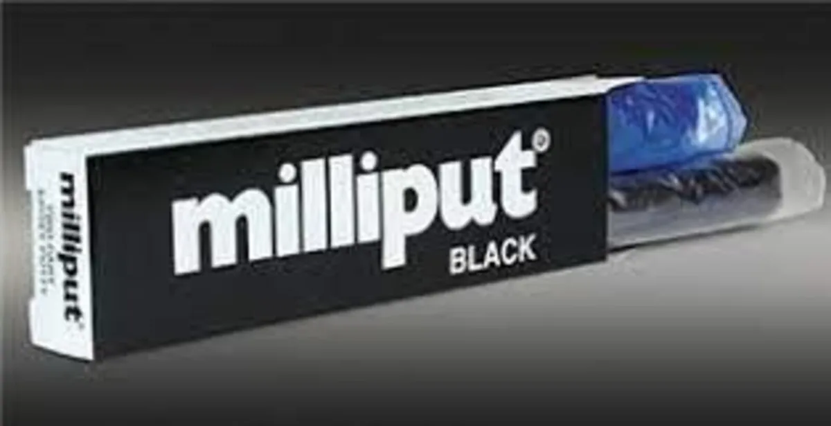 DIY Black Putty Milliput Artwork Hobby Repair Kit. - Image 3