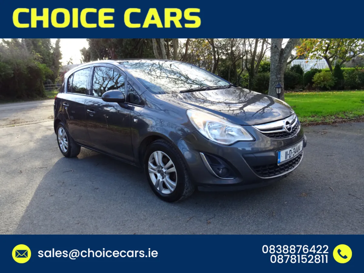 Opel Corsa SC 1.2I 16V 5DR NEW NCT 11/26 - Image 1