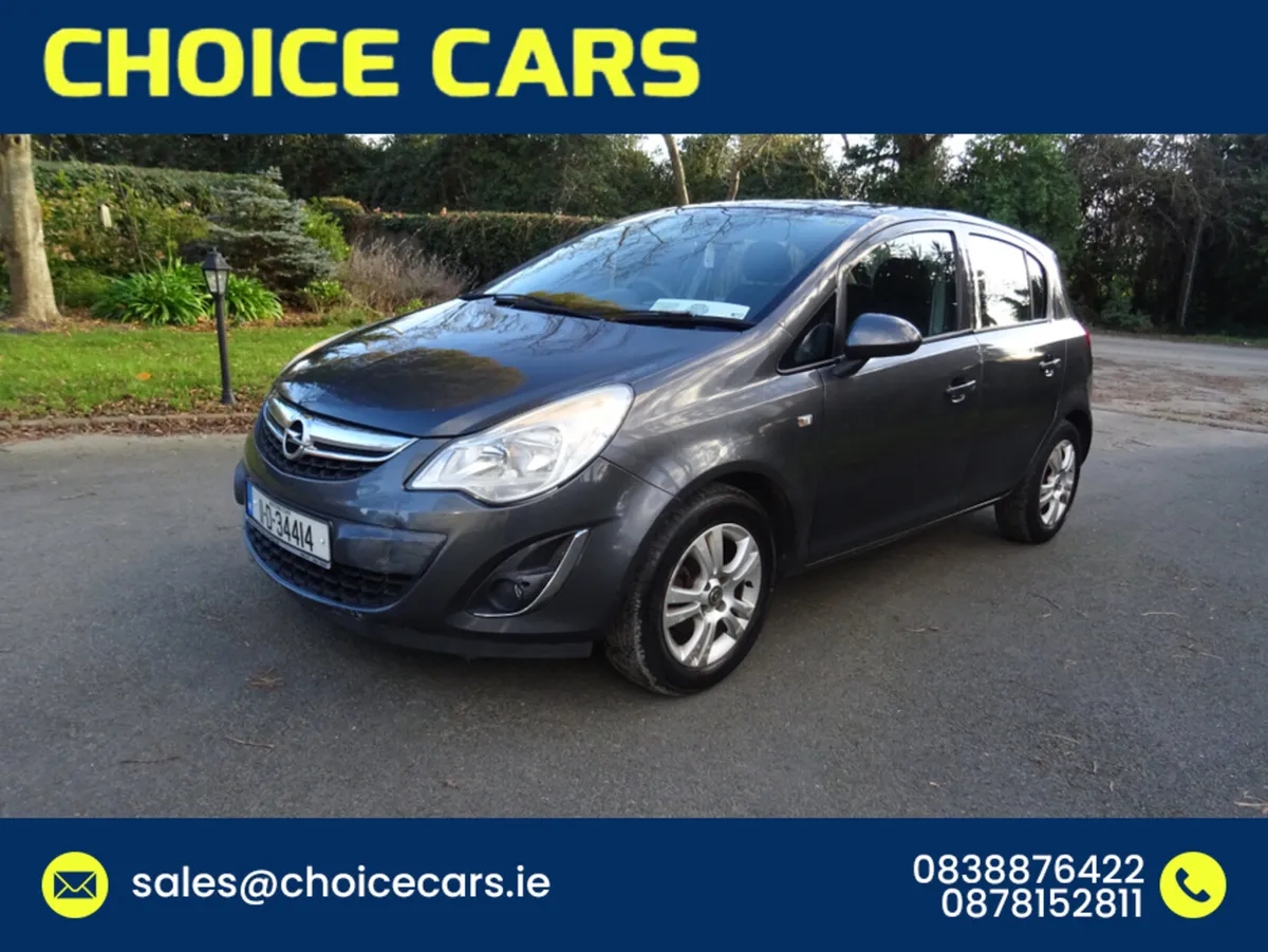 Opel Corsa SC 1.2I 16V 5DR NEW NCT 11/26 - Image 2