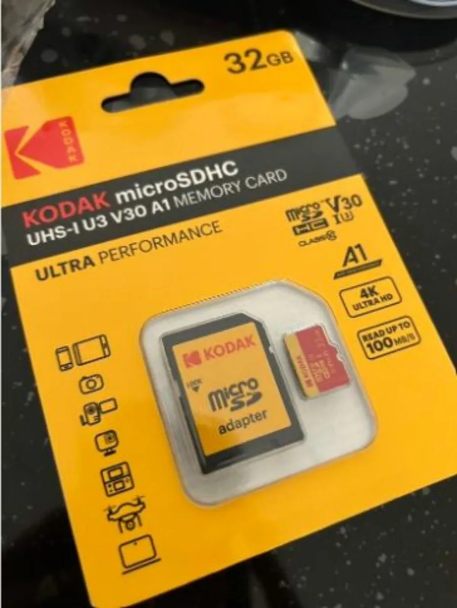 Brand-New-High-Quality Kodak Micro SD Card 32GB - Image 1
