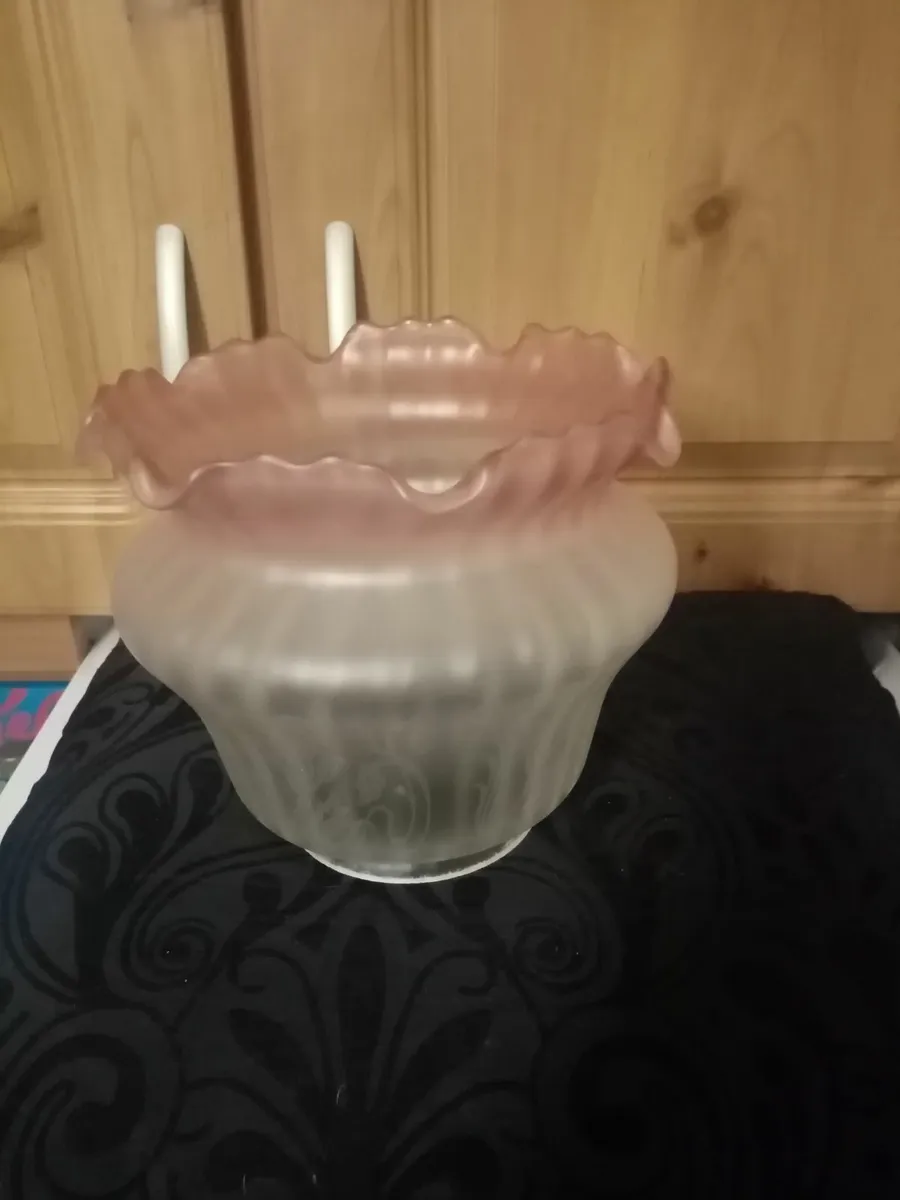 Vintage oil Lamp Shade - Image 1