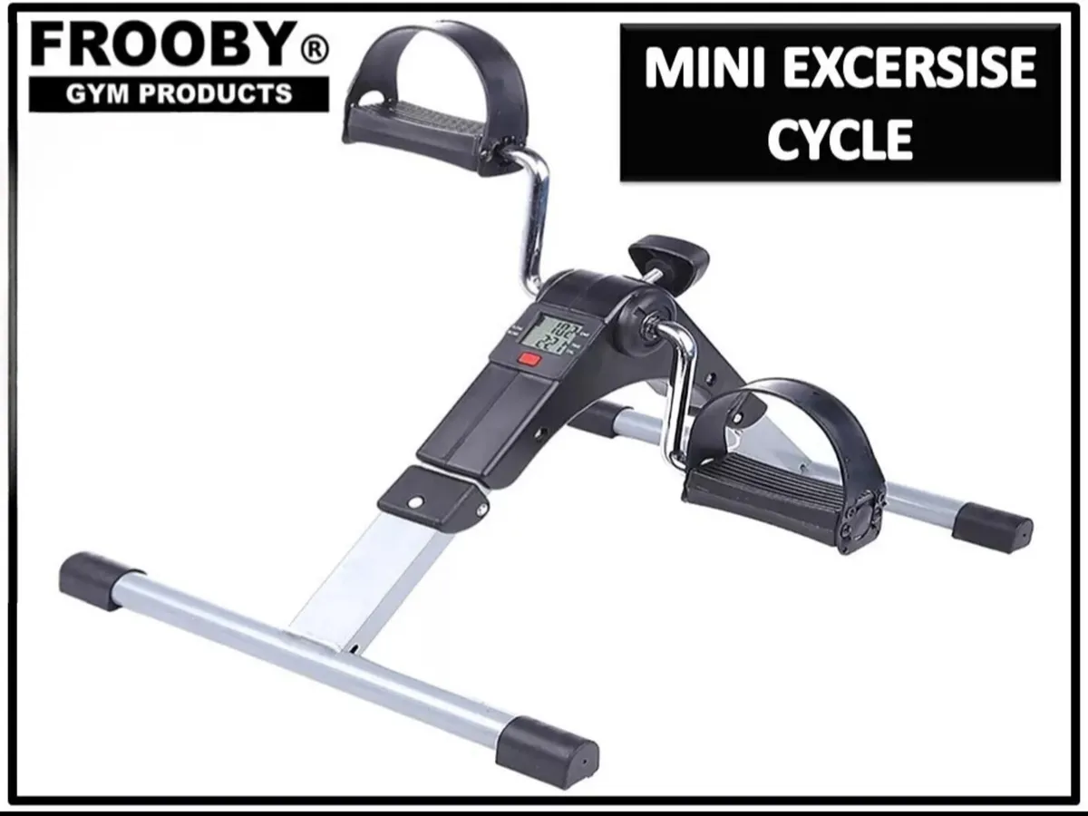 NEW Mini Exercise Bike Portable Pedal Exerciser - Image 1