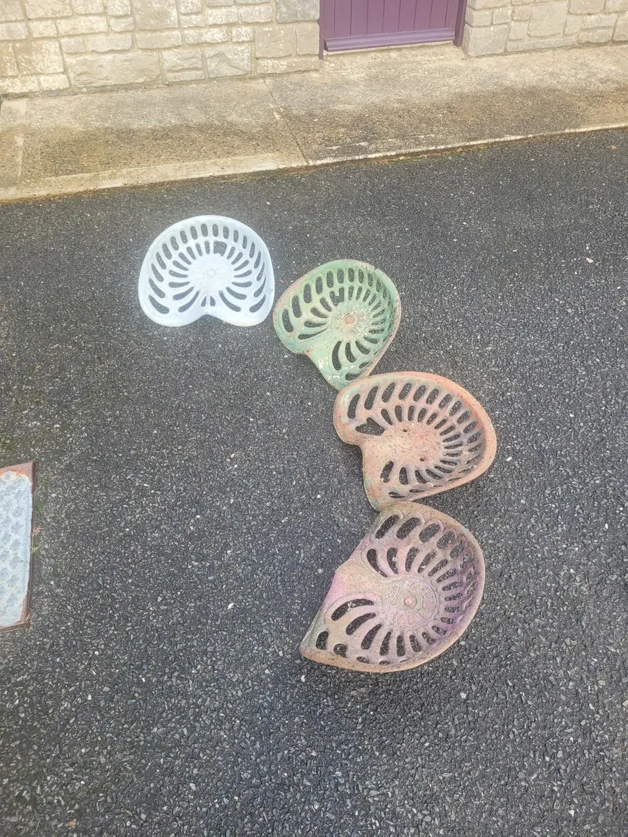 Vintage tractor seats - Image 1