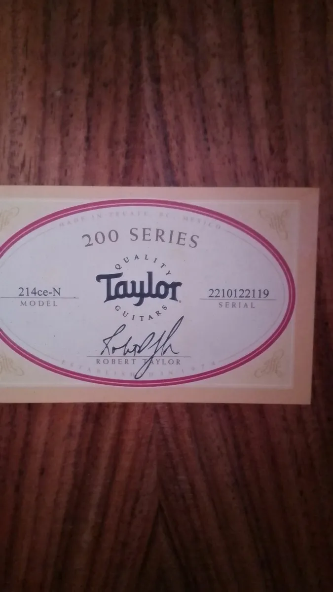 Taylor Guitar 214ce-N - Image 4